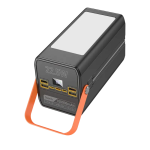 Hoco DB49 22.5W 100000Mah Large Capacity Power Bank with Built-In Cables - Image 2