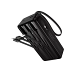 Hoco J156B 22.5W 30000mAh Powerbank with Built-in Four Cables - Image 2