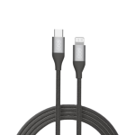 QCY DC23 27W Braided Type-C to Lightning Cable - Image 2