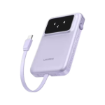 UGREEN PB511 30W 10000mAh Power Bank with Built-in Cable – (35603B) - Image 2