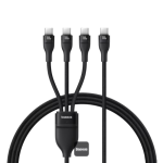 Baseus Flash Series 3 One-For-Three Fast Charging Cable 100W - Image 2