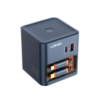 LDNIO Q16 100W GaN Desktop Charger 4-Port with Retractable Cables - Image 3