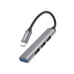 Hoco HB26 4 in 1 Type-C Mini Adapter - Image 3