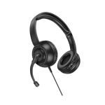 Hoco W112 Wired Headphones With Mic 3.5mm Plug - Image 3