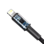 Baseus High Density Braided PD 20W Type-C to iP Fast Charging Cable - Image 3