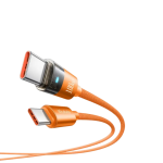 Mcdodo CA-5585 100W Type-C to Type-C Fast Charging Cable with Light - Image 3