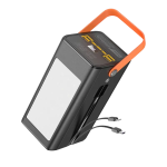 Hoco DB49 22.5W 100000Mah Large Capacity Power Bank with Built-In Cables - Image 4